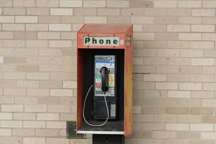 Number 20 Pay Phone 10 pts.
