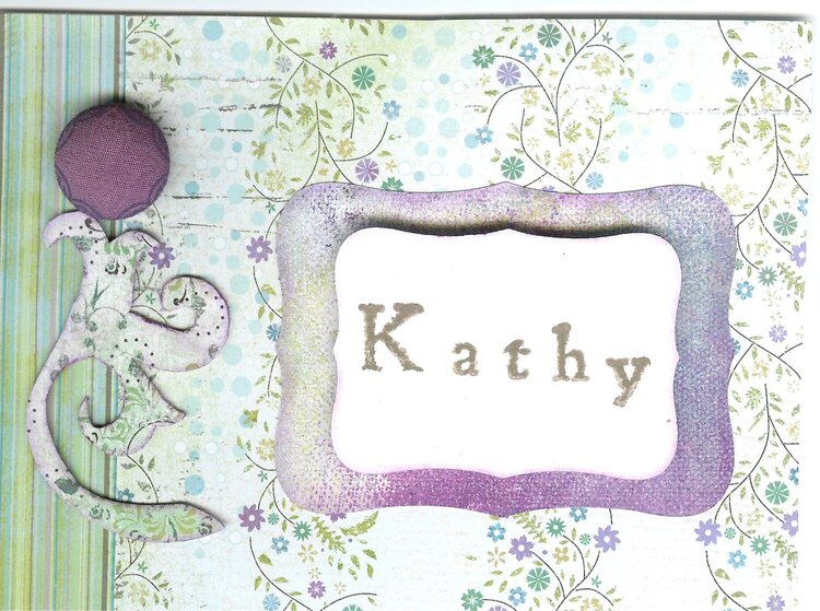 Kathy&#039;s thank you