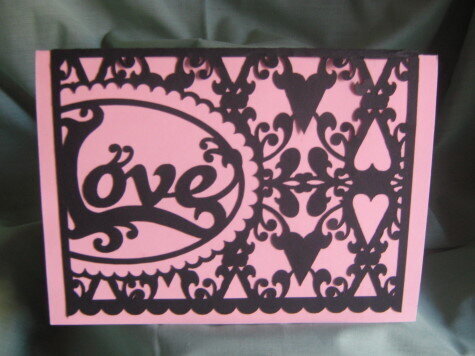 Love Greeting Card - Front