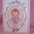 Gift Card for Baby Girl - Front