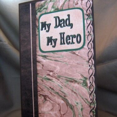Father&#039;s Day or Birthday Card for Dad - Front