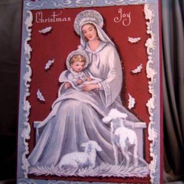 Christmas Joy - Mother and Child