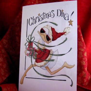Christmas Diva Card