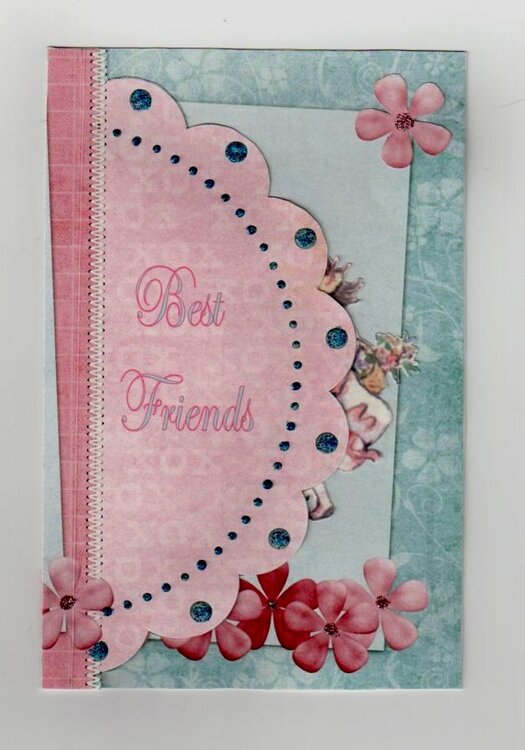 Best Friends Front of Card