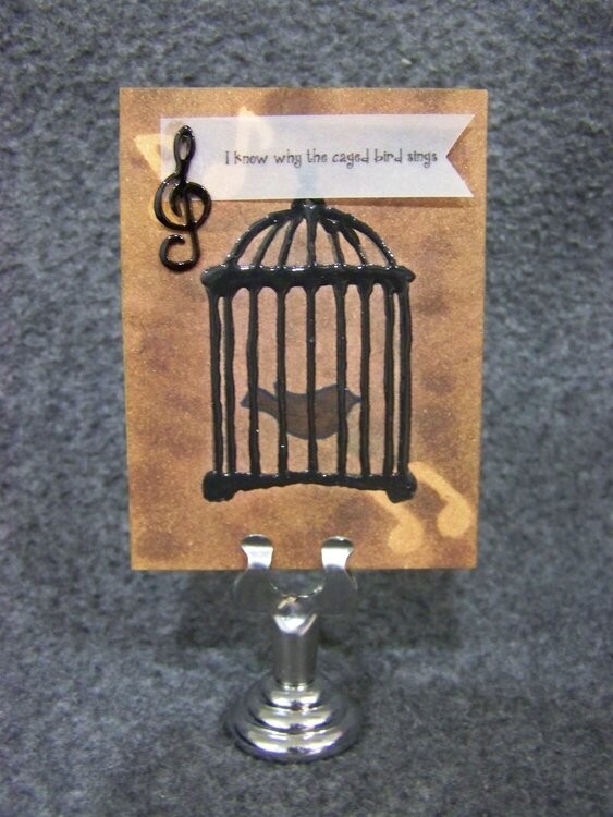 I know why the Caged Bird Sings