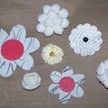 White Handmade Flowers