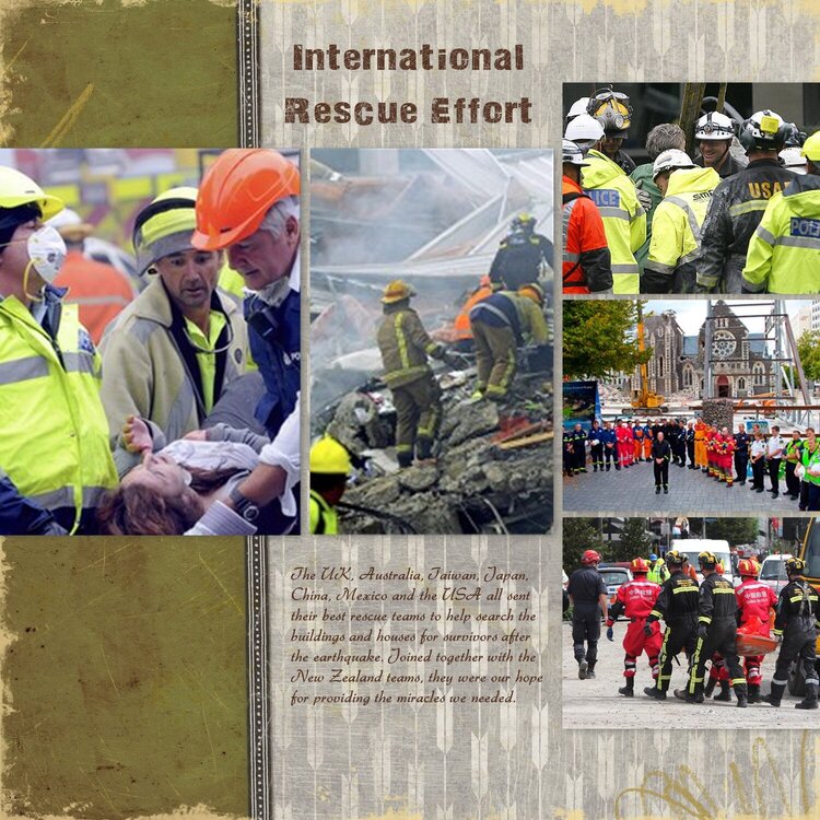 International Rescue Effort