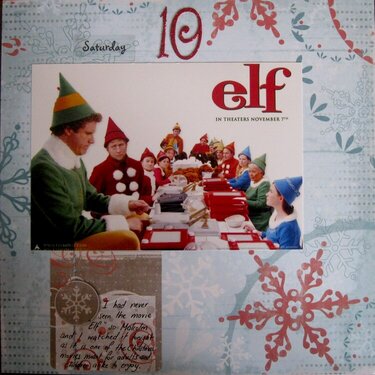 December Daily- Elf