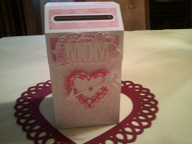 3D Valentine mailbox