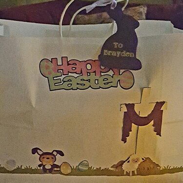 Happy Easter gift bag