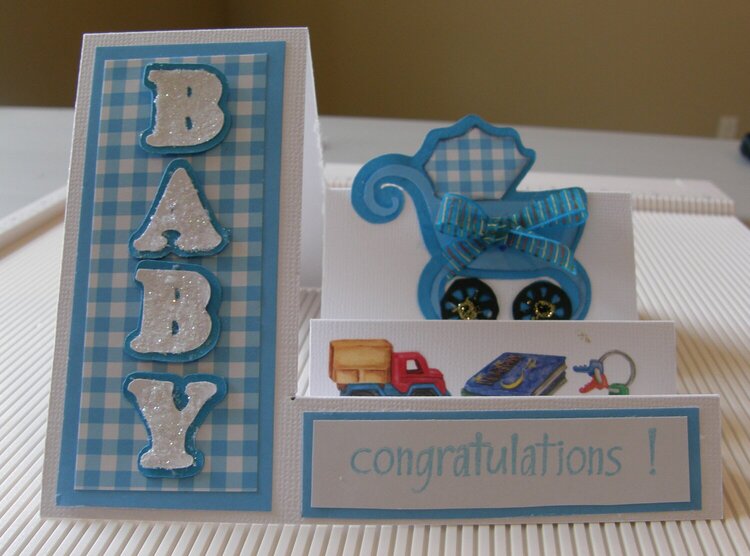 Baby Stroller Side Step Card