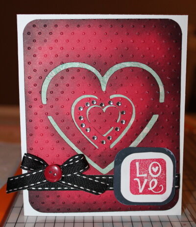 Interlocking Hearts Card