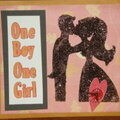 J & L Wedding Card