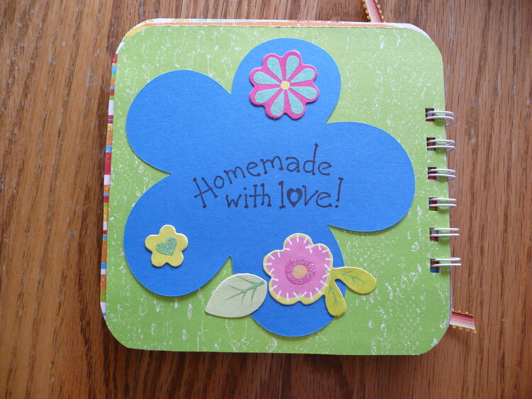 Friendship book - back page