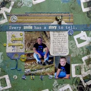 Every Smile Has A Story ~ Page Map #32