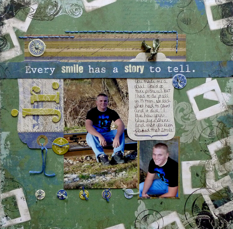 Every Smile Has A Story ~ Page Map #32