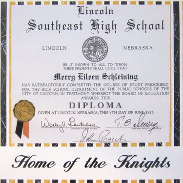 My Diploma