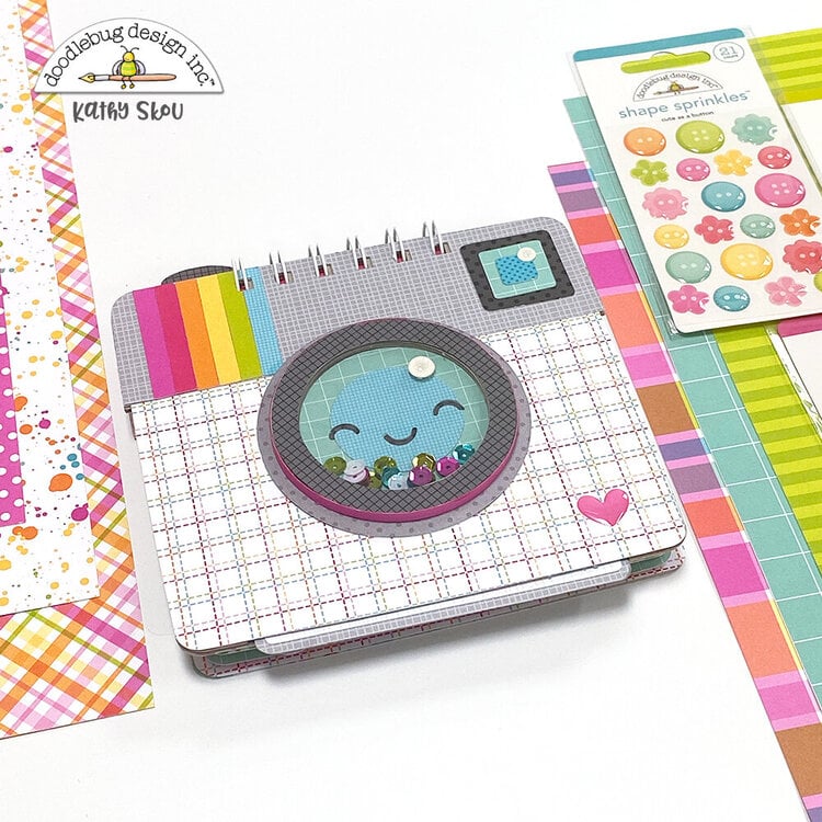 Doodlebug Design | Cute &amp; Crafty Insta Mini Album