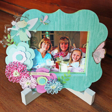 May Flowers Frame for The Twinery