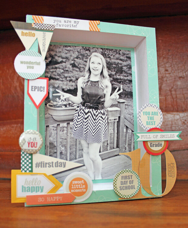 First Day 10th Grade Shadowbox
