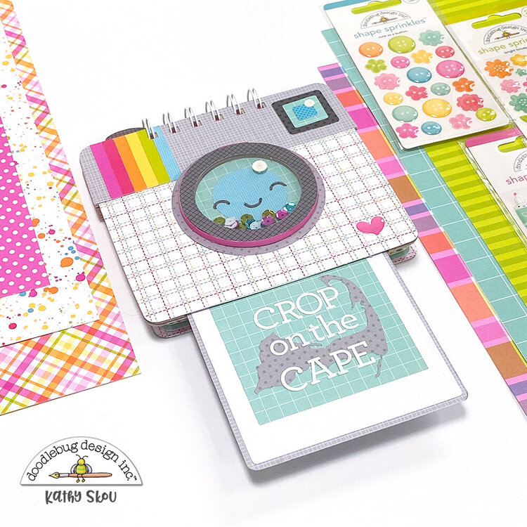Doodlebug Design | Cute &amp; Crafty Insta Mini Album