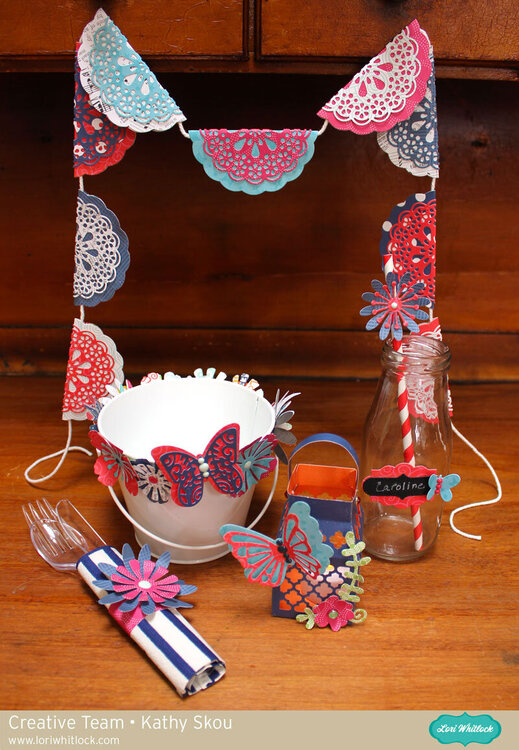 Lori Whitlock/Sizzix 4th of July Party Set