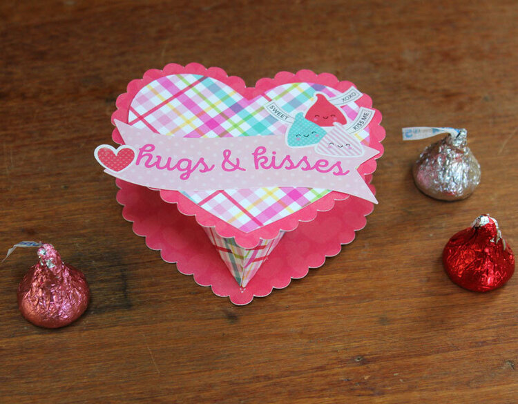 Valentine&#039;s Heart Kiss Box