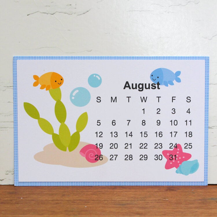 Doodlebug Design Desk Calendar