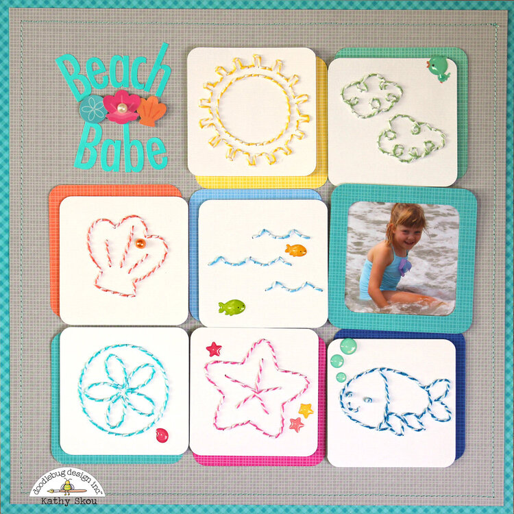 *** Doodlebug Design *** Beach Babe