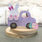Box Card Truck Easter Bunny