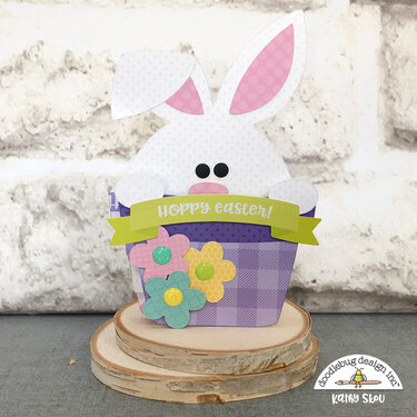 Doodlebug Design | Hoppy Easter Bunny Box Card