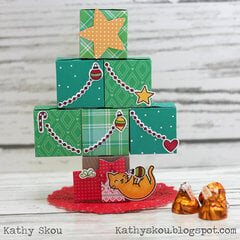 Treat Box Christmas Tree