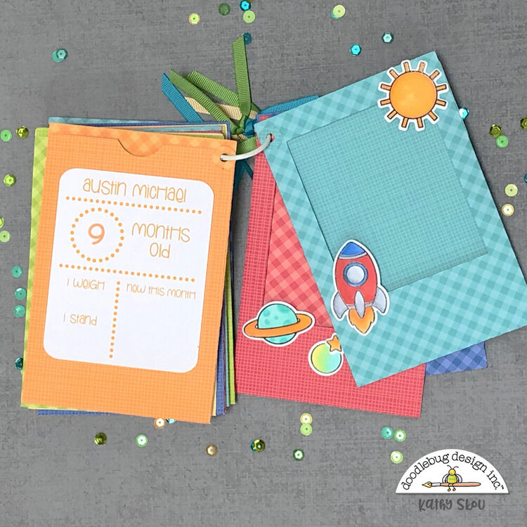 Doodlebug Design | Far Out Baby&#039;s First Year Album
