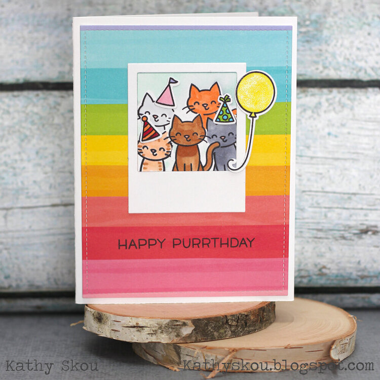 Happy Purrthday Lawn Fawn