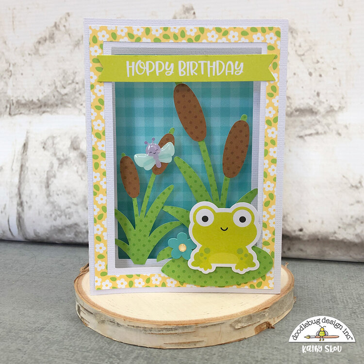 Doodlebug Design | Simply Spring Shadow Box Cards