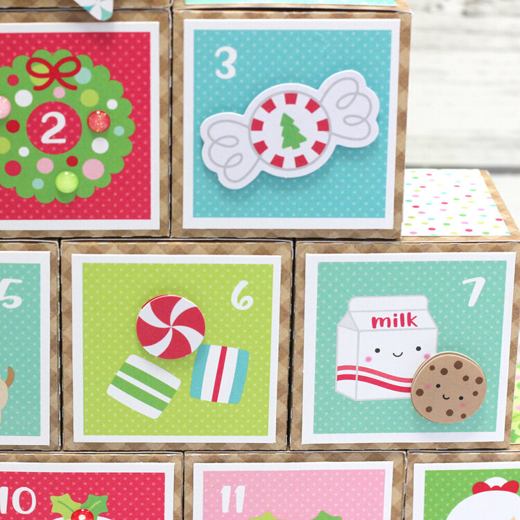 Doodlebug Design Milk &amp; Cookies Advent Calendar