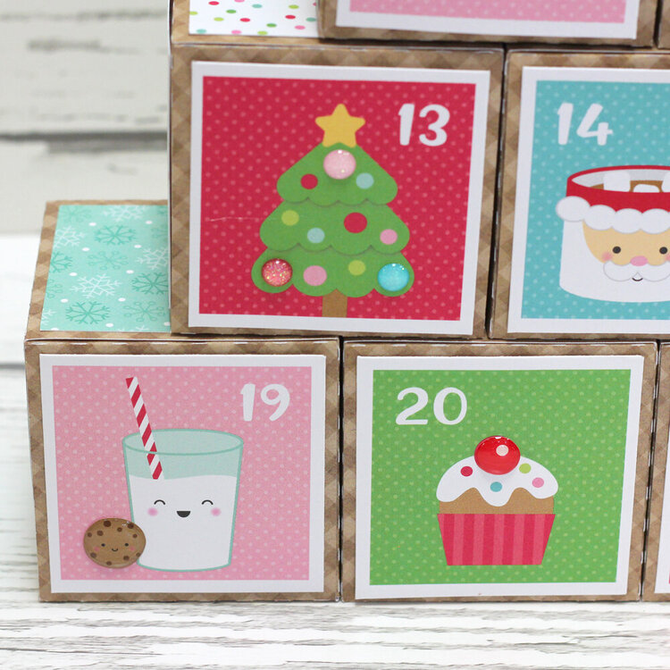 Doodlebug Design Milk &amp; Cookies Advent Calendar