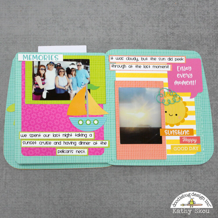 Doodlebug Design: Sweet Summer Insta-Camera Mini Album