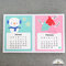 Doodlebug Design:  Petite Prints Desk Calendar 2019