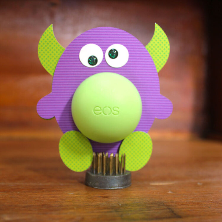 Monster EOS Lip Balm Holder Card