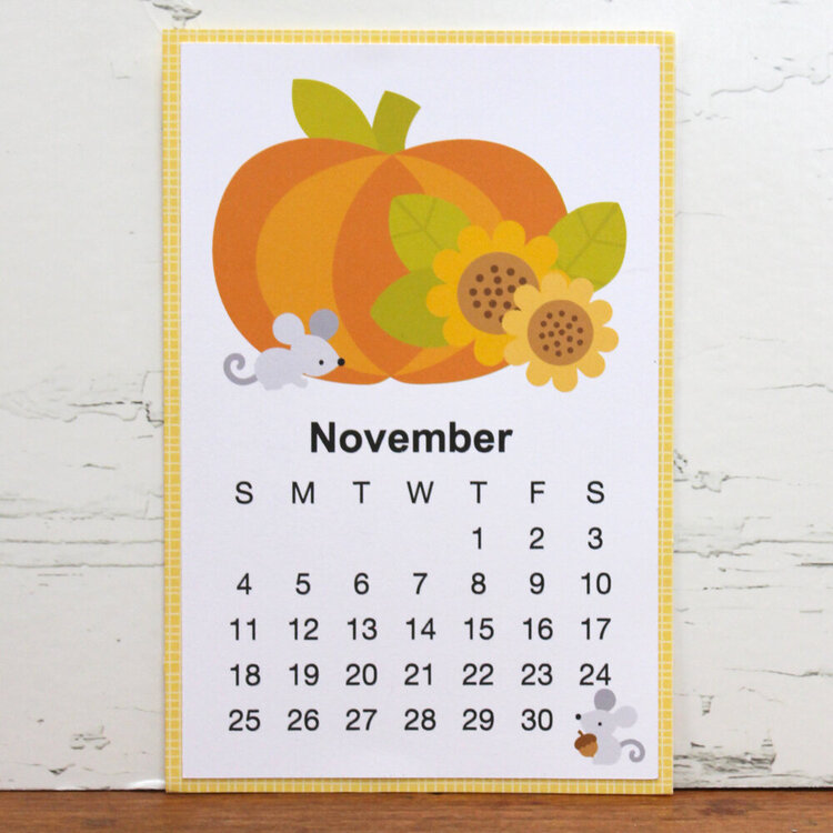 Doodlebug Design Desk Calendar