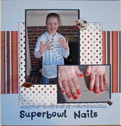 Superbowl Manicure