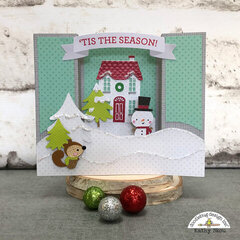 Doodlebug Design | Christmas Town Cut Files Center Box Card