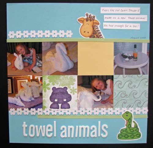 towel animals