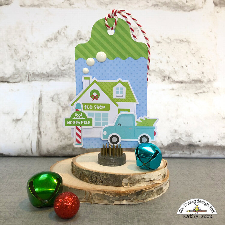 Doodlebug Design | Christmas Town Tags &amp; Bags