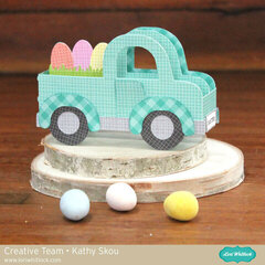 Easter Truck Box Card