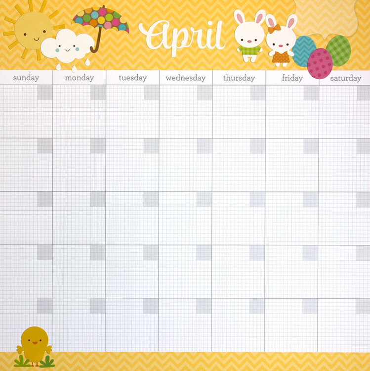 *** Doodlebug Design *** Daily Doodles Perpetual Calendar with cling stickers