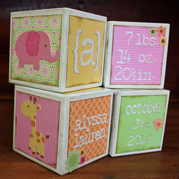 Doodlebug Baby Blocks