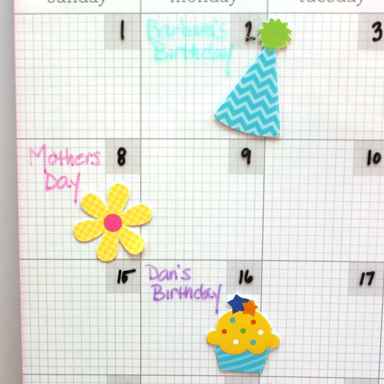 *** Doodlebug Design *** Daily Doodles Perpetual Calendar with cling stickers