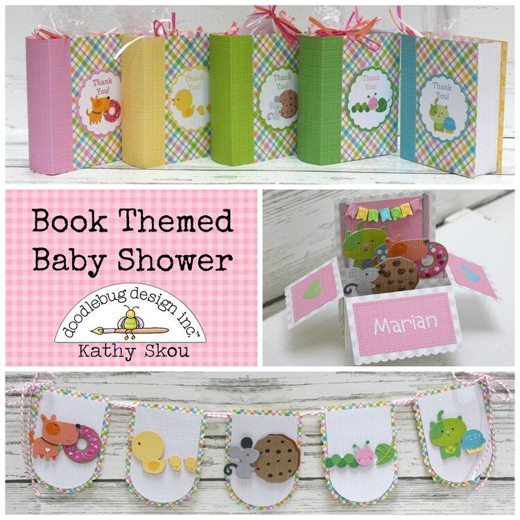 Doodlebug Design:  Book Themed Baby Shower